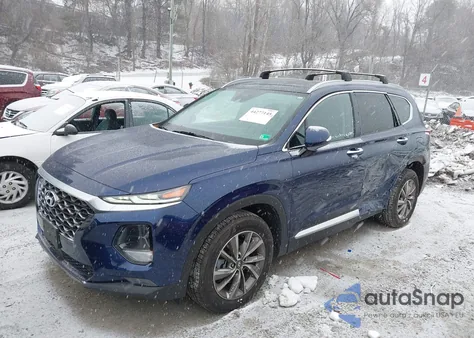 2020 Hyundai Santa Fe Sel z USA, uszkodzony, nr VIN 5NMS3CAD0LH292031